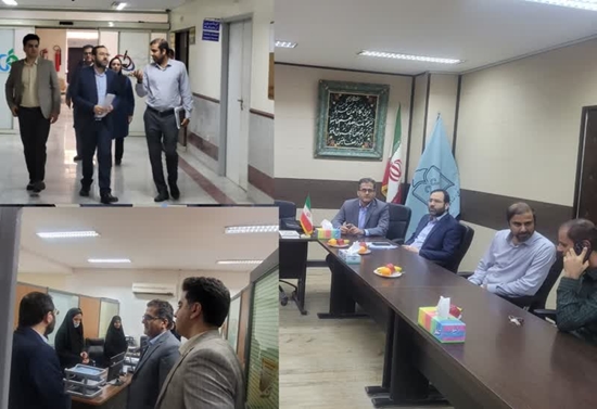 بازدید معاون وزیر بهداشت و ریاست سازمان غذا و دارو کشور از معاونت غذا و دارو هرمزگان 