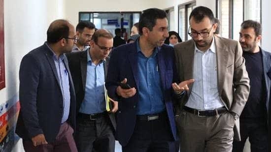 بازدید معاون غذا و داروی دانشگاه علوم پزشکی هرمزگان از بیمارستان حضرت ابوالفضل (ع) میناب 