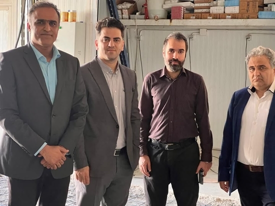 بازدید معاون غذا و دارو دانشگاه علوم پزشکی هرمزگان از شرکت توزیع داروپخش  